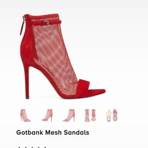 Got mesh nine west sandals